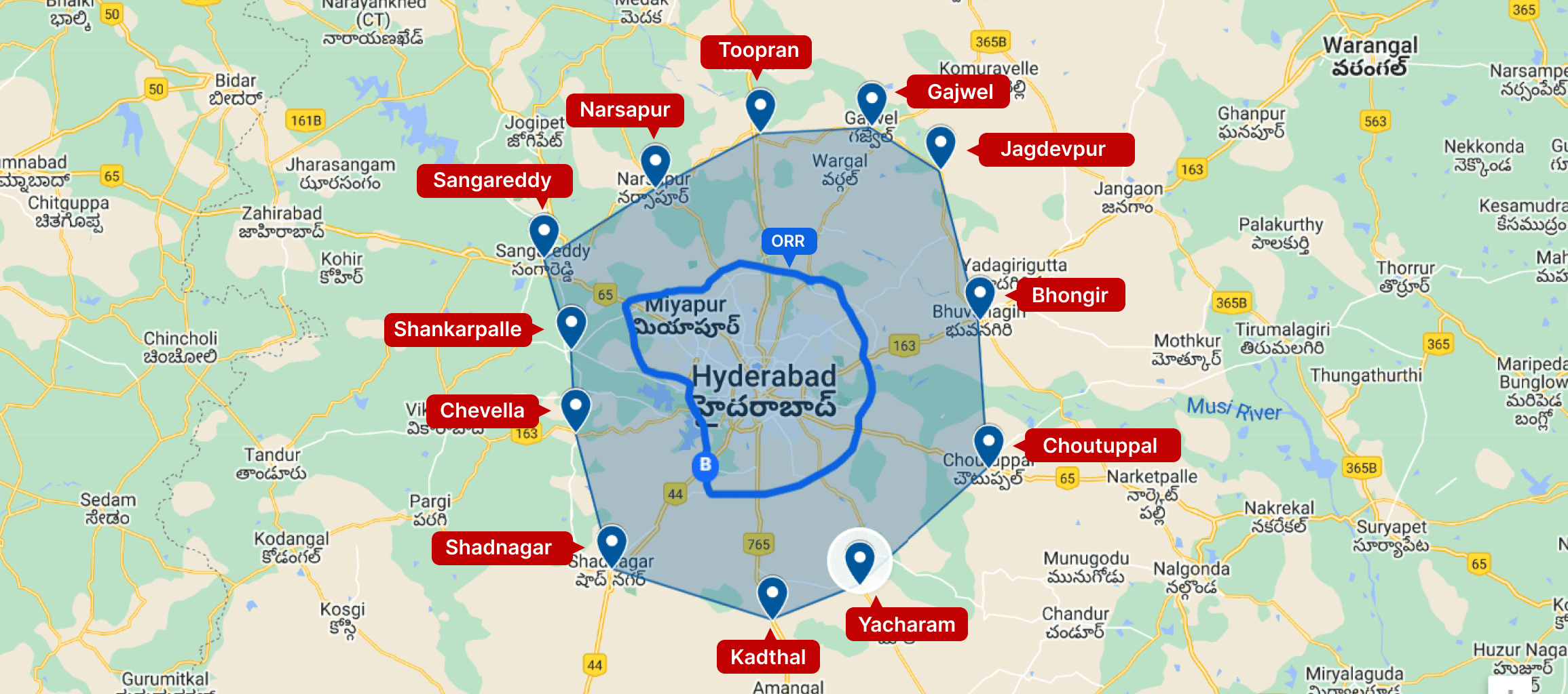 Regional Ring Road 140 Kms In Bhuvanagiri - Boora Narsaiah Goud-saigonsouth.com.vn