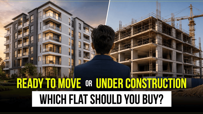 Ready-to-move vs under-construction flats in Hyderabad for homebuyers